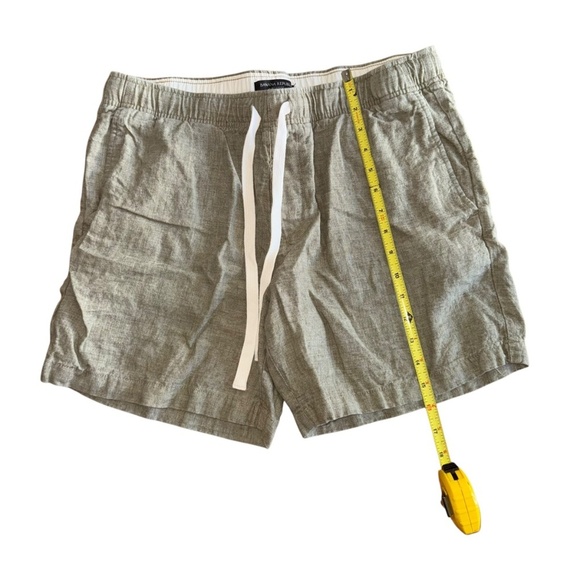 Banana Republic Linen 8 Inch Deck Shorts Green Size M - Picture 3 of 6